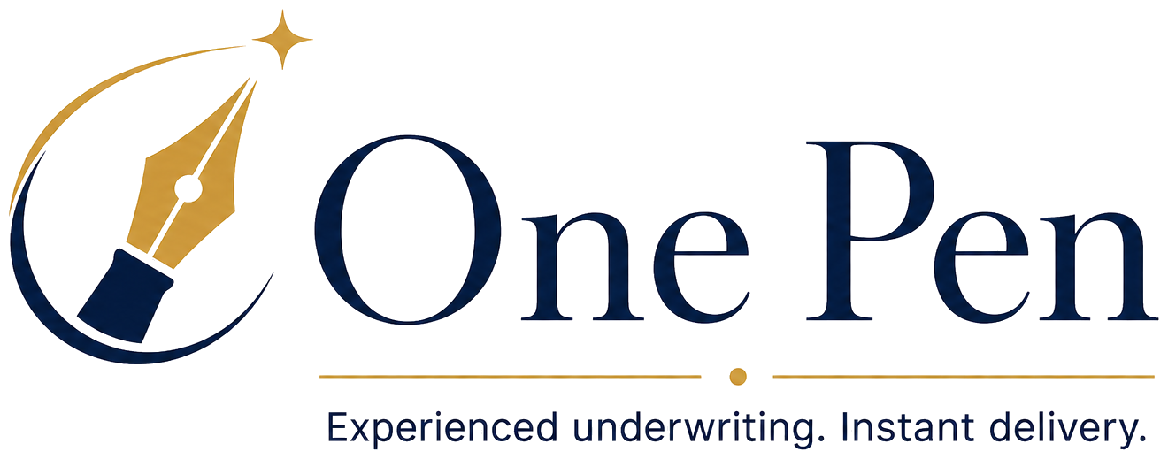 One Pen Insurance logo